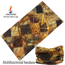 Bandolera de múltiples funciones vendedora caliente de los deportes de la venda sin hilos mágica del microfiber del bandana de Ningbo